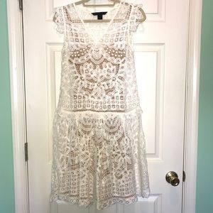 Marc by Marc Jacobs crochet see thru dress